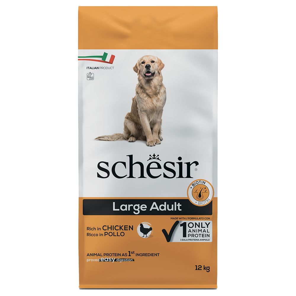 Schesir Dog Large Adult with Chicken