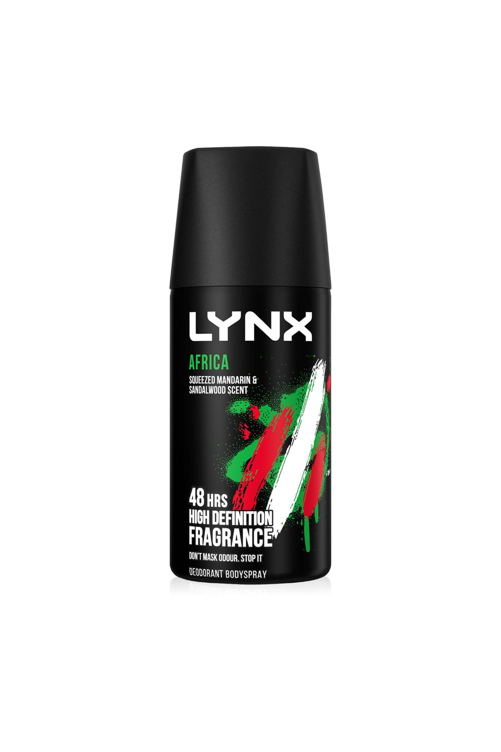 Lynx Body Spray Africa 48H High Definition Fragrance 'Deo' for Men 35ml 3pk