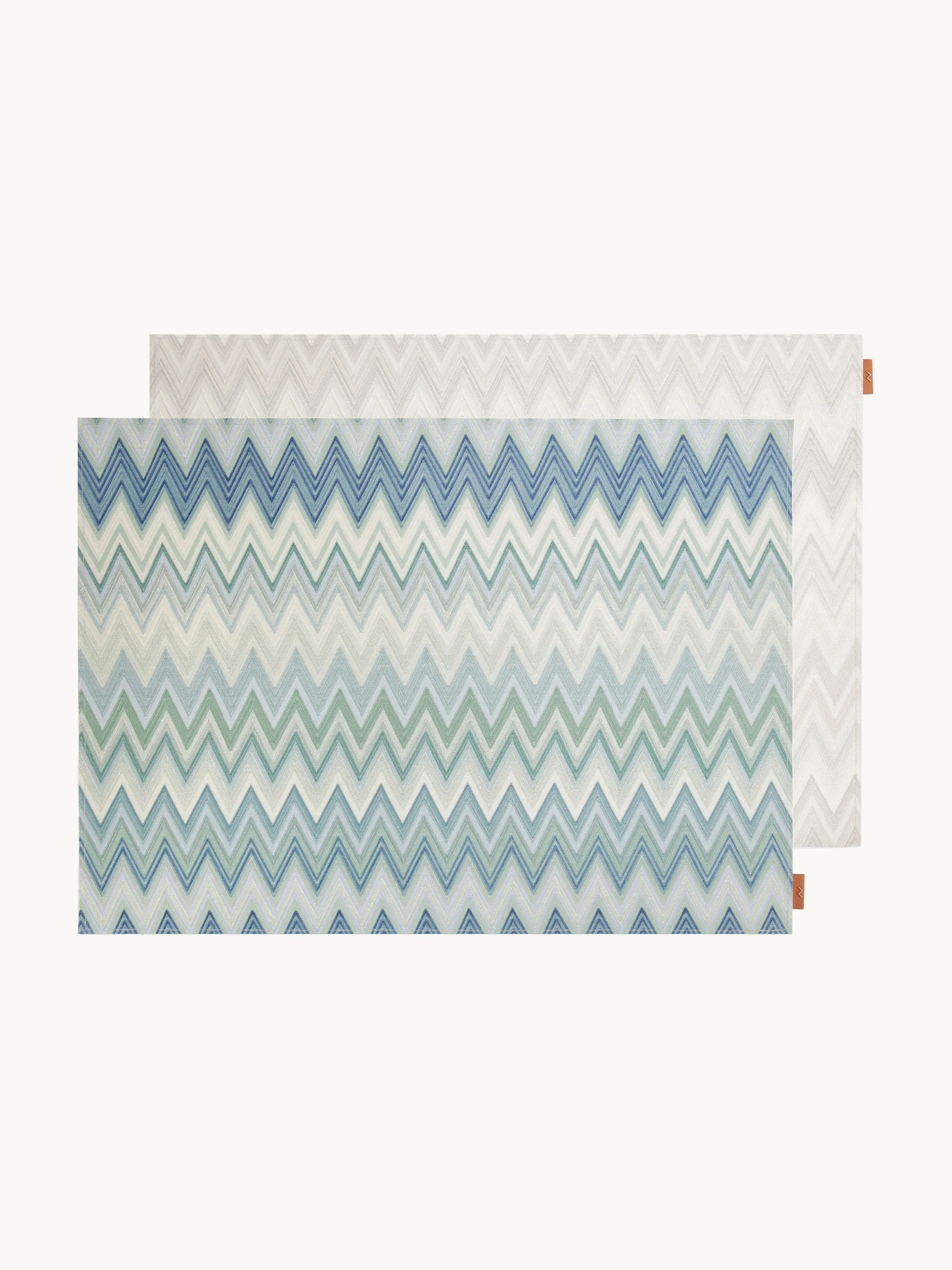 Wendbare Tischsets Zigzag, 2er-Set