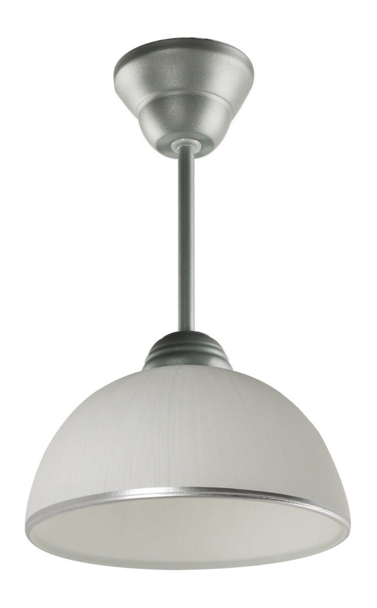 Lampa sufitowa CYRKONIA popielaty-biała 1xE27x60W IP20 Lampex