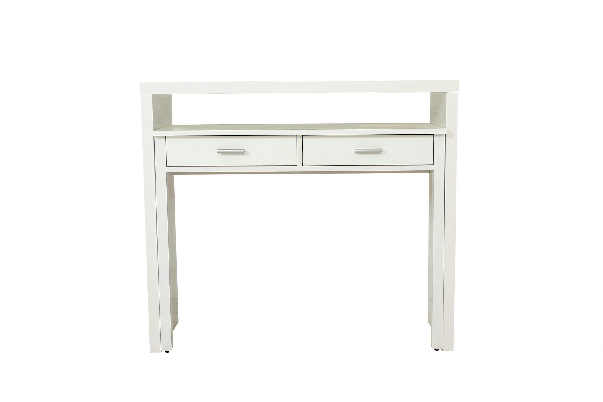 CORNELL - Console Bureau extensible en bois