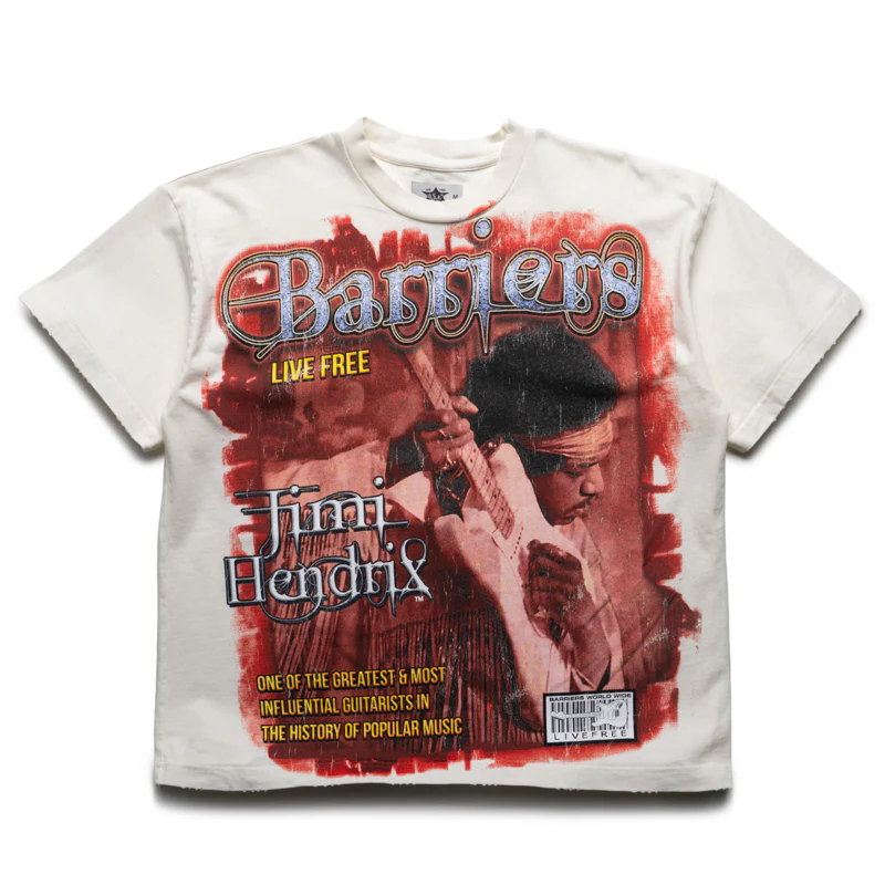 Barriers Worldwide Voodoo Child Tee - Cream