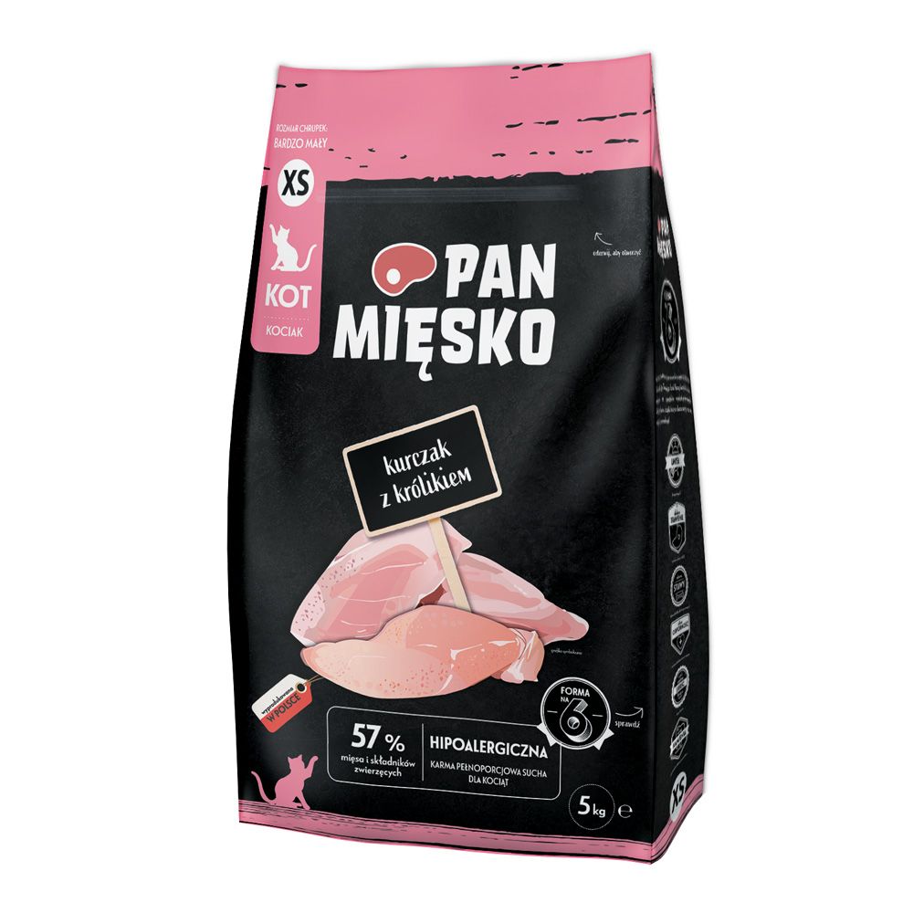 Pan Mięsko Kitten XS Chicken with Rabbit