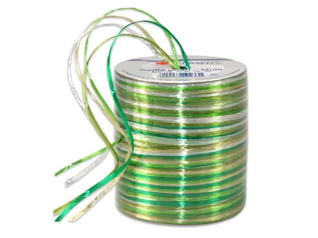 Geschenkband Raffia Pearl