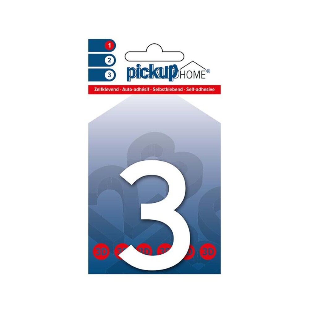 TALL PICKUP 3D HOME RIO 3 60MM HVIT