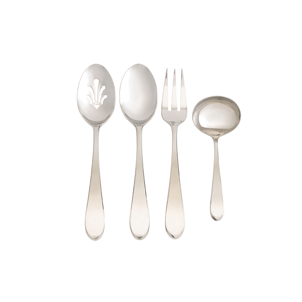 Sereno 4-piece flatware set - stainless steel