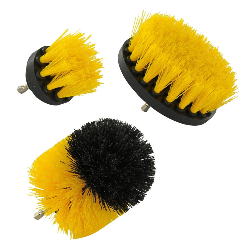 Brosse souple en polypropylène 3 pièces TIVOLY