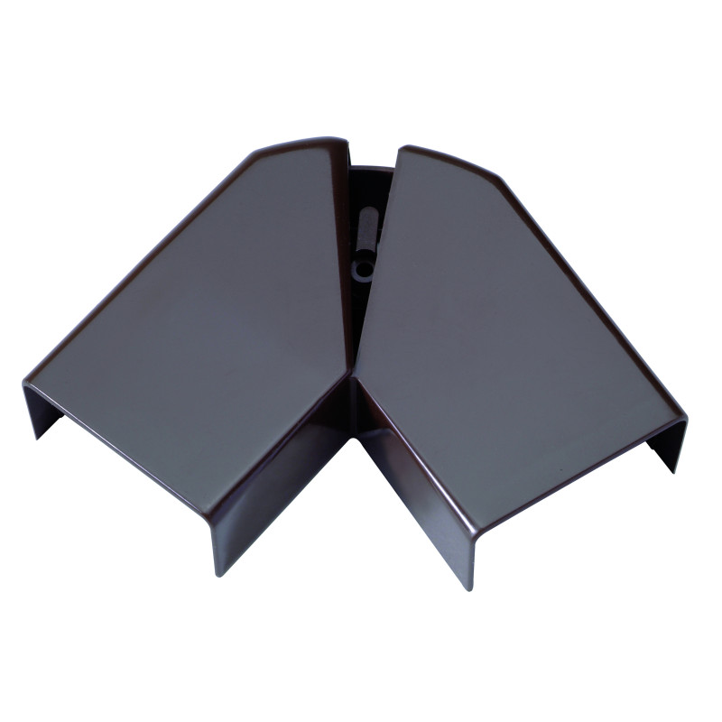 Angle plat DLP brun 32 x 12,5 mm LEGRAND