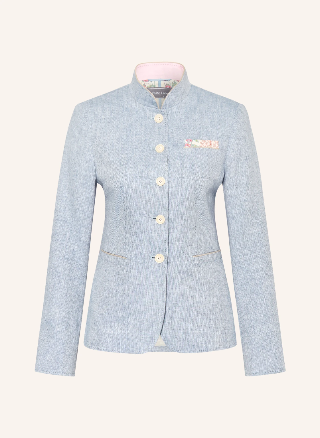 White Label Janker mit Leinen