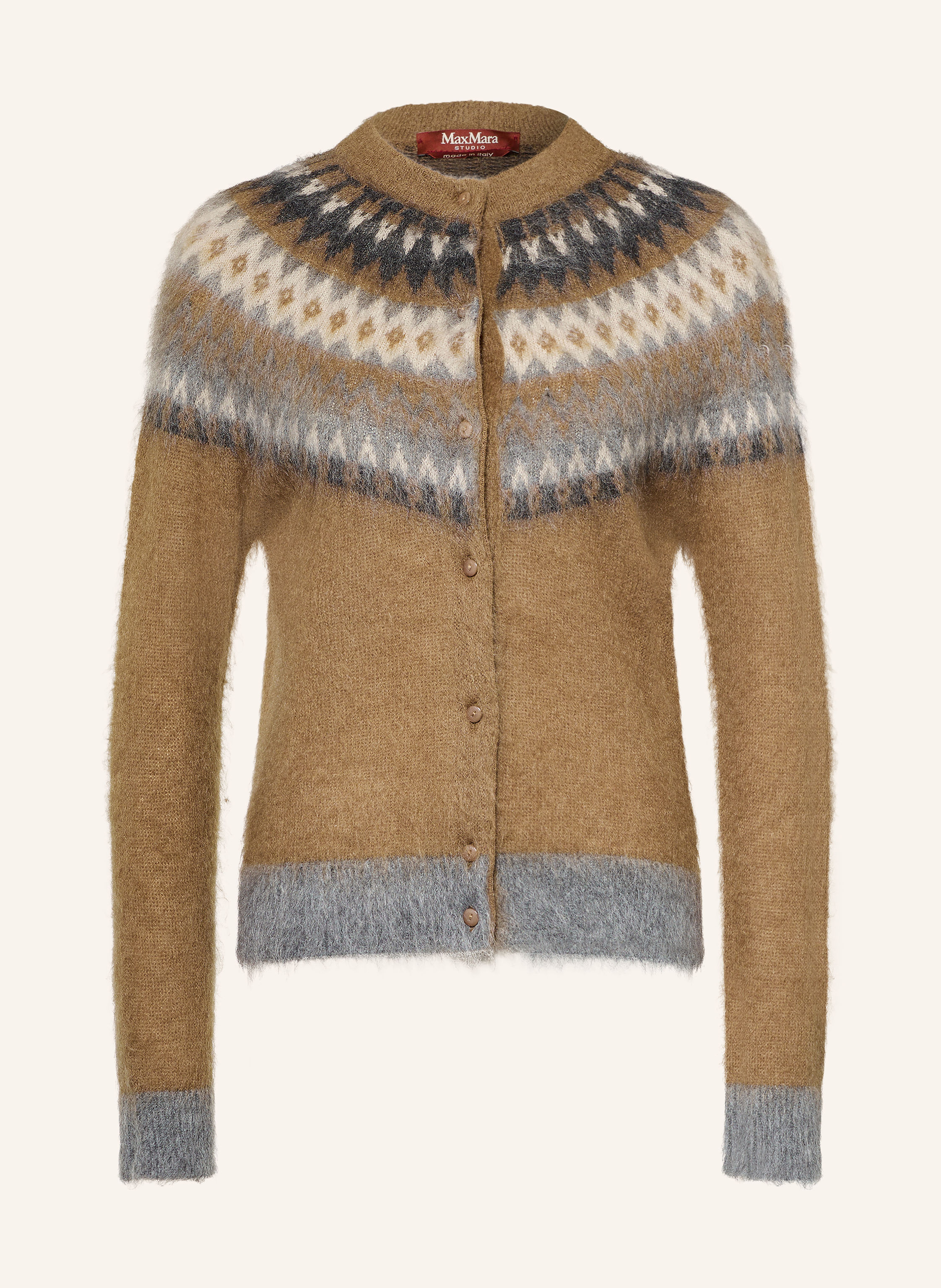 Max Mara STUDIO Strickjacke MERINGA mit Mohair