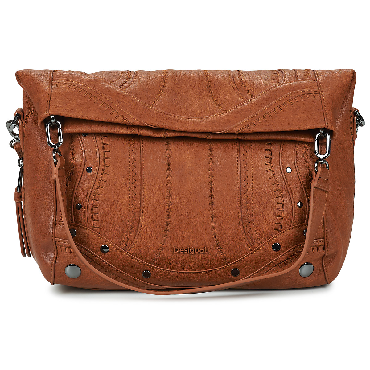 Desigual - EMBRO PATCH LOVERTY - Brown