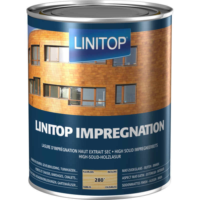Lasure Impregnation incolore 2,5 L LINITOP