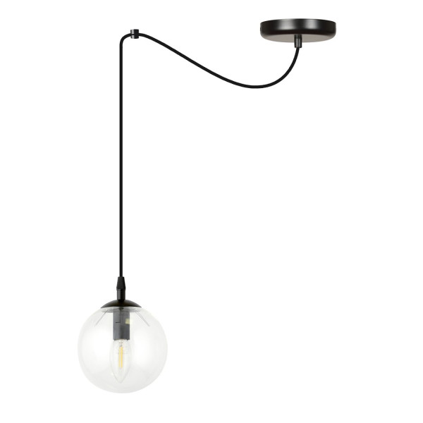 Lampa Wisząca Gigi 1 Bl Transparent