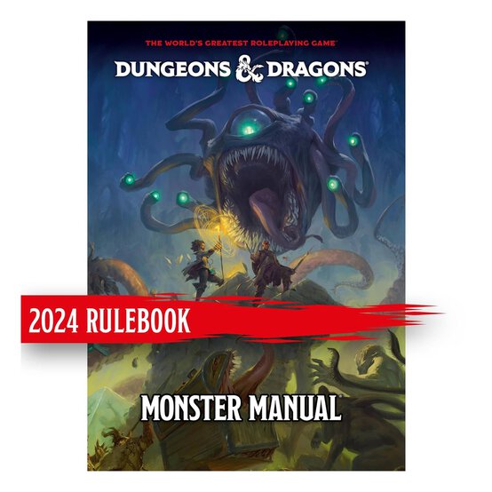 Dungeons & Dragons 2024 Rulebook Monster Manual