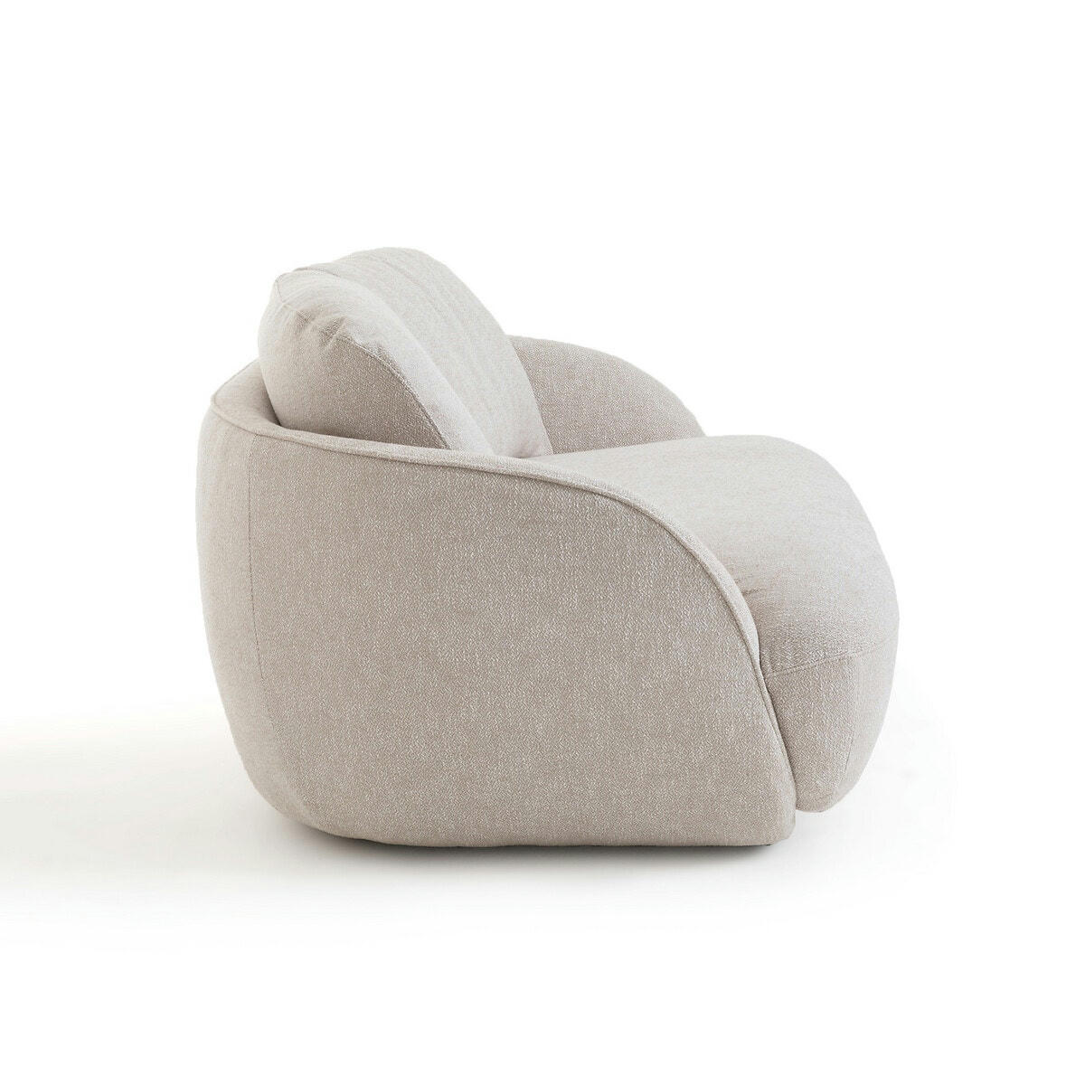 Banquette tissu coton chiné, Alpine