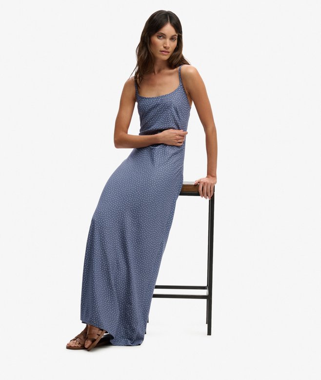 Printed Cami Maxi Dress
