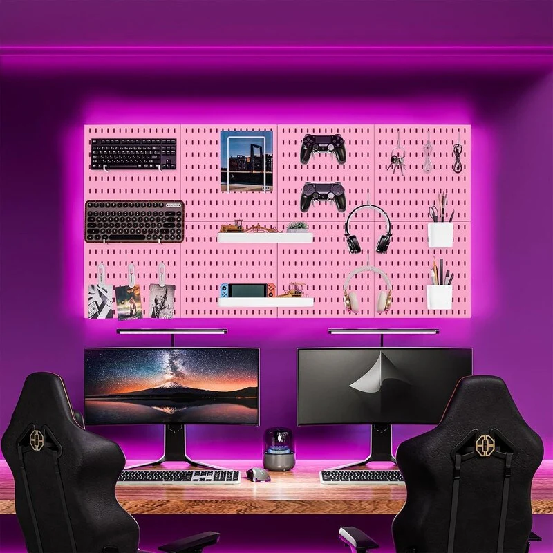 Pegboard Combo Kit, Pegboard Wall Organizer, Pegboard Wall Mount - 12.99 x 12.99 x 5.12 inches