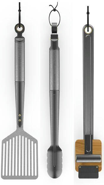 Vermont Castings BBQ Tool Set, 3-pc