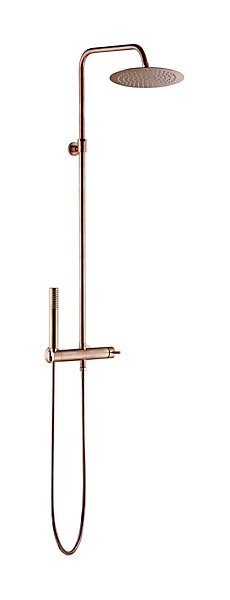 Colonne de douche mécanique, cuivré, Essebagno Luisa 250