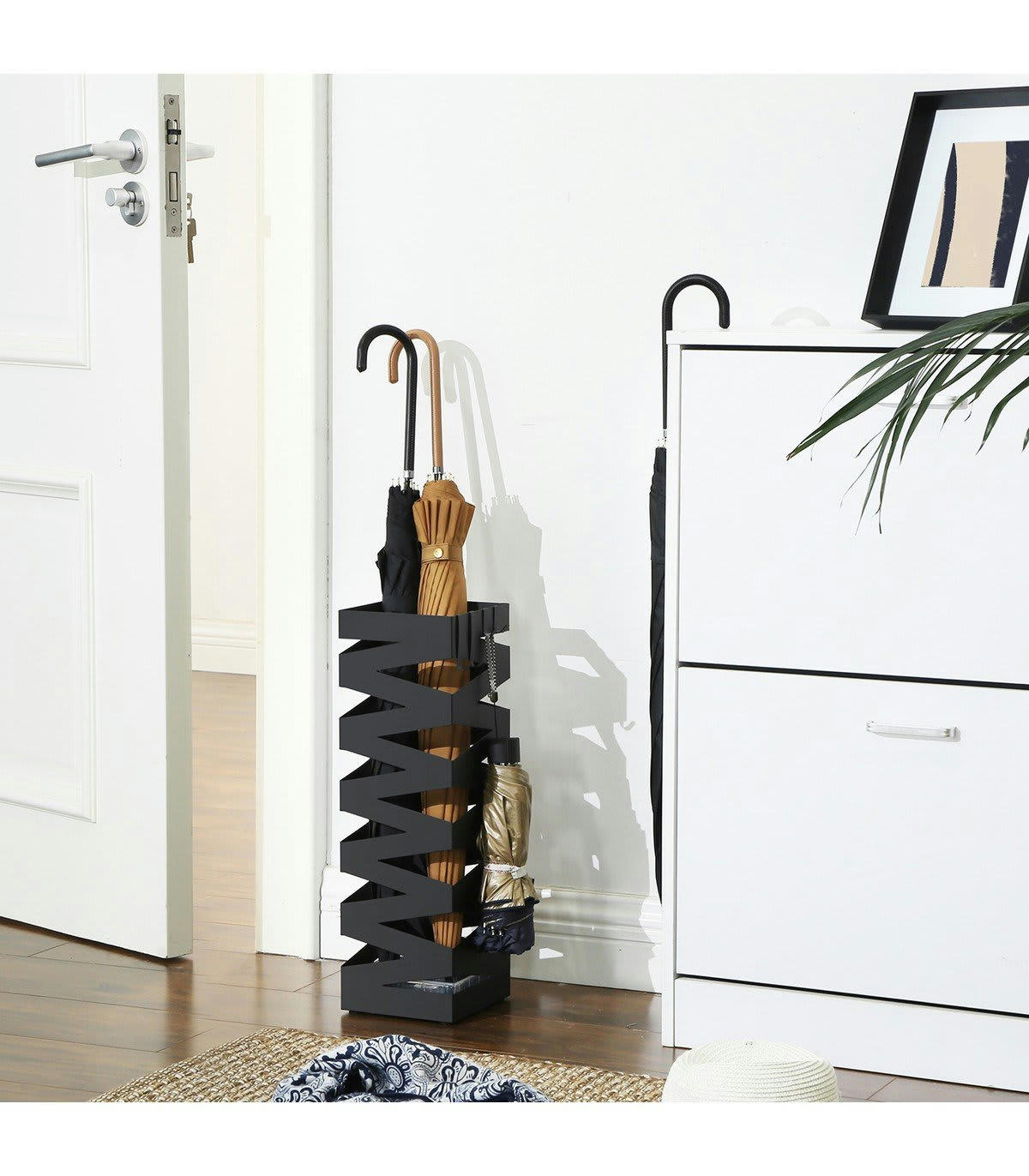 - Porte parapluie noir - H49 cm