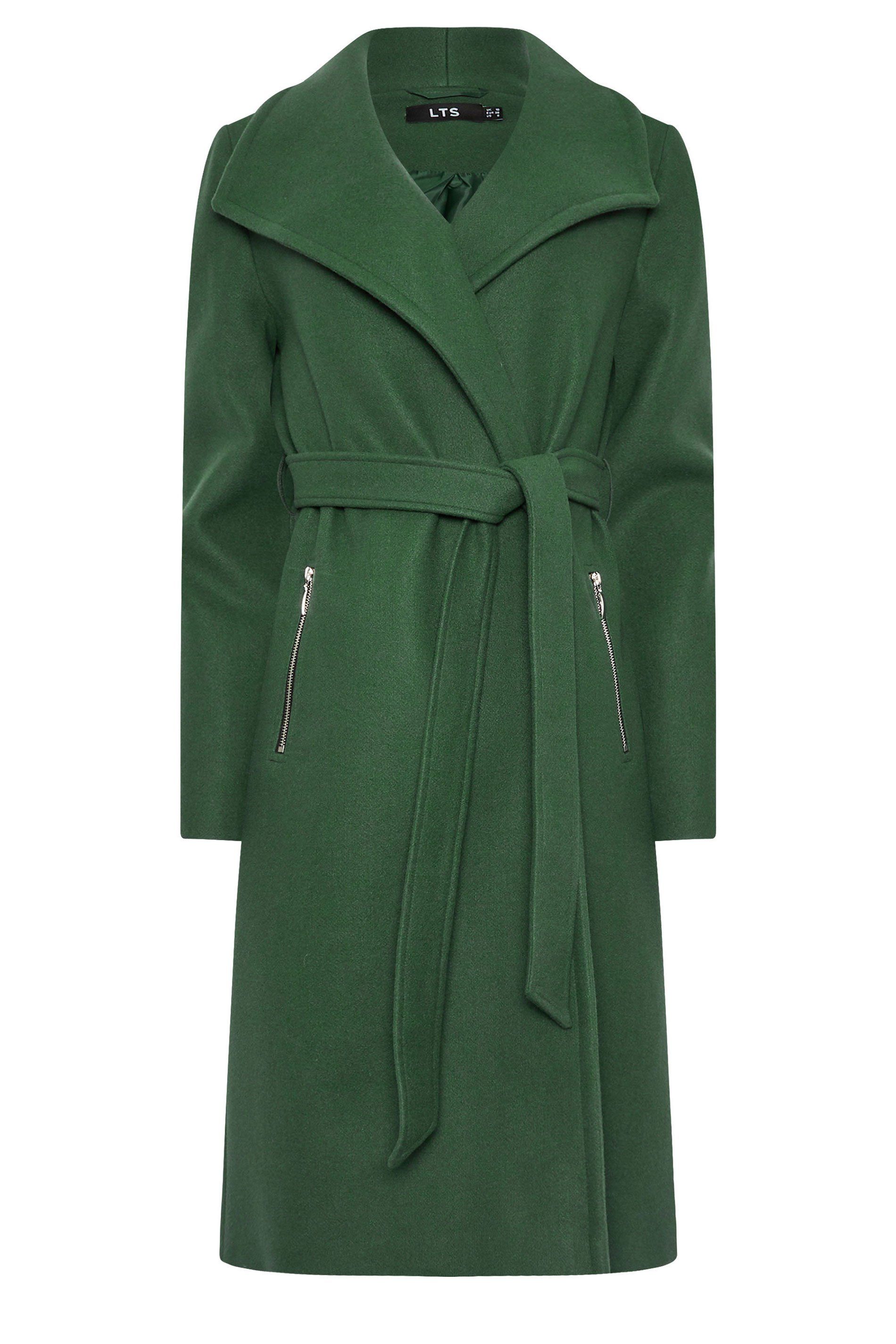 Long Tall Sally Tall Wrap Formal Coat