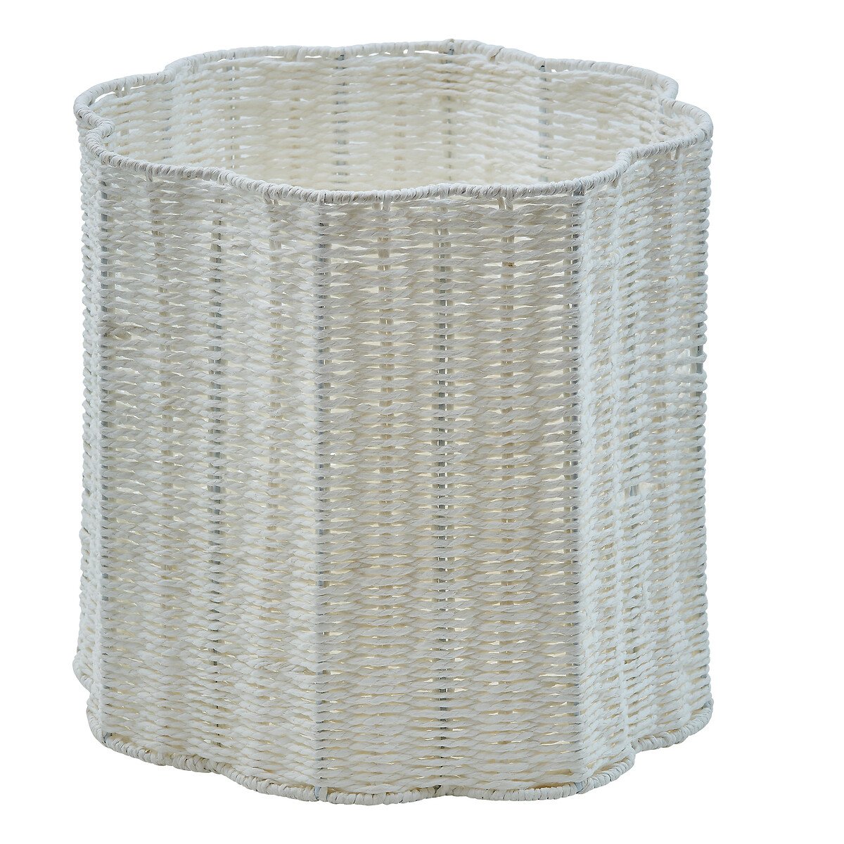 Cesto BLOOMY branco em corda 38cm