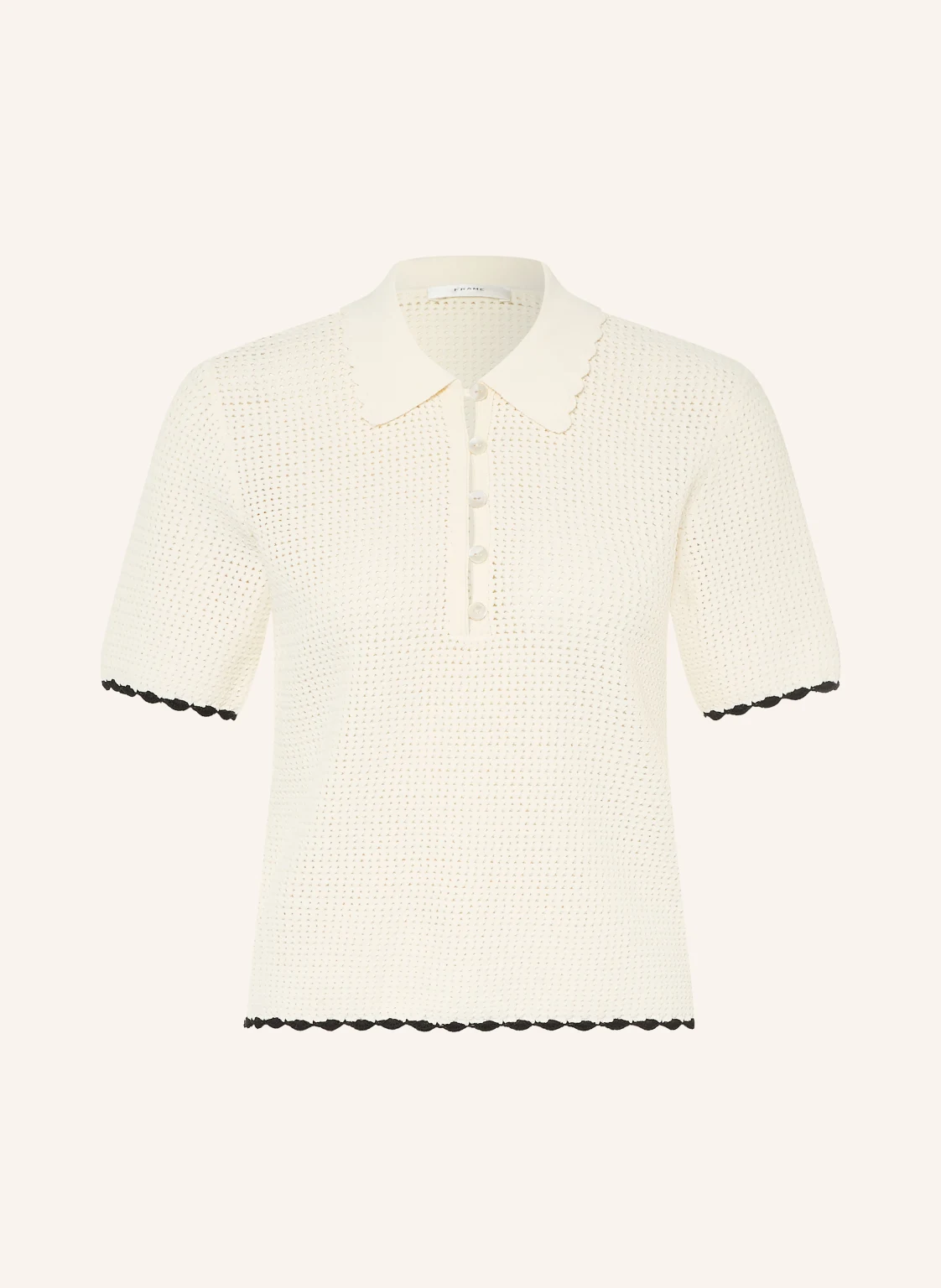 FRAME Strick-Poloshirt THE DAYBREAK POLO