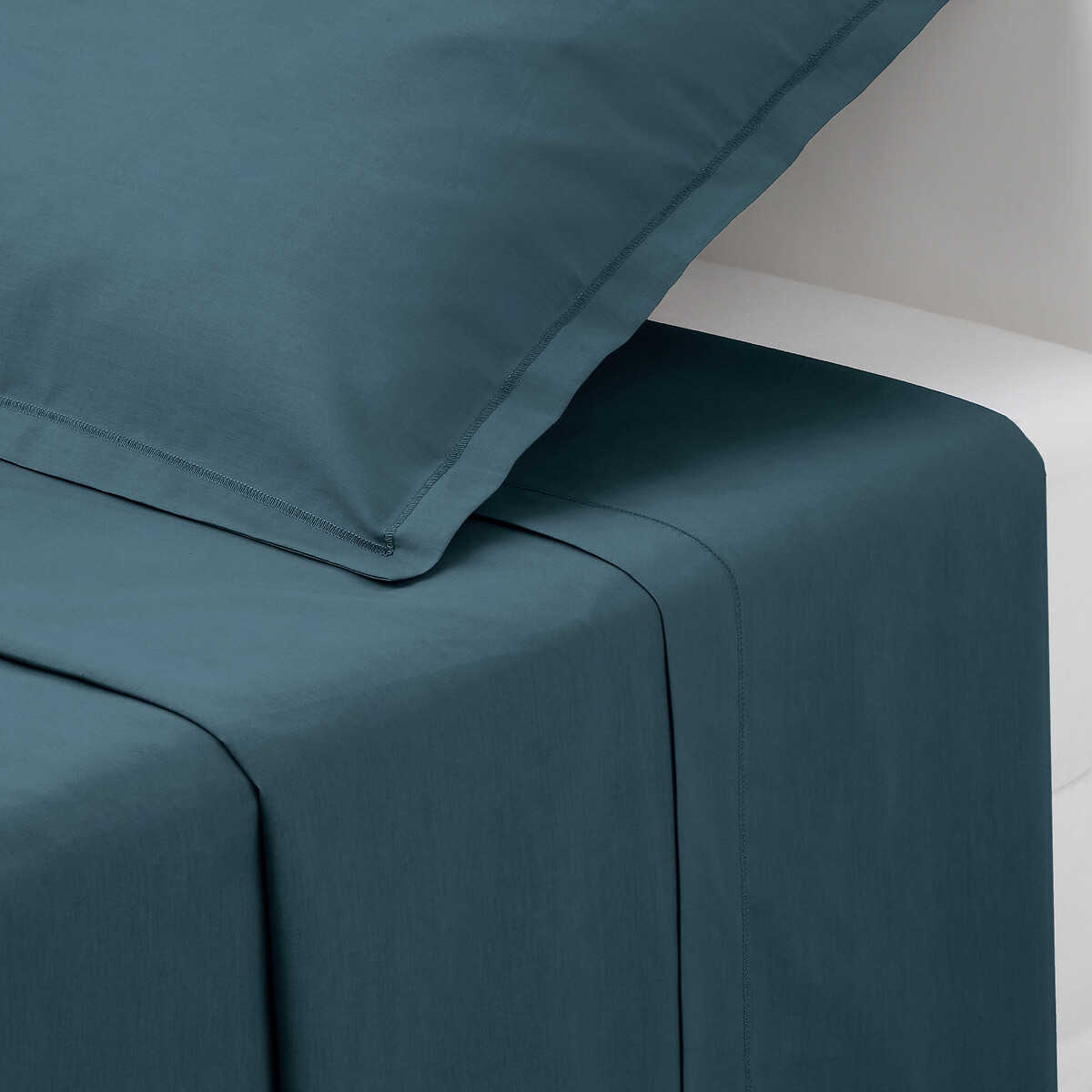 Lençol de cima azul acinzentado 180x290cm