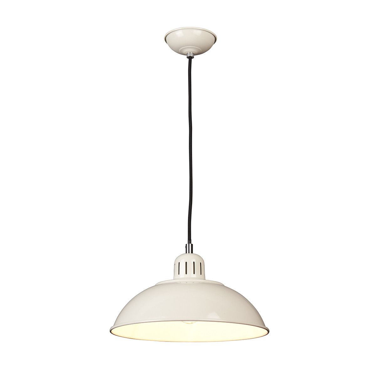 Lampa wisząca kremowa Franklin 1xE27x60W wym: 234,9x30x30 cm Elstead