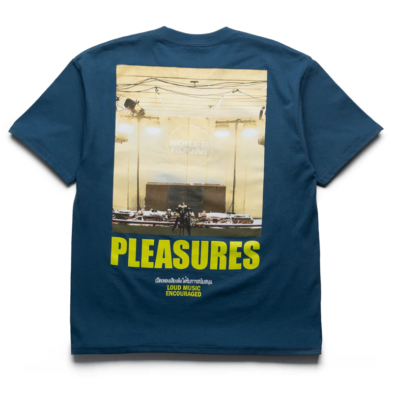 Pleasures Turntable Tee - Blue