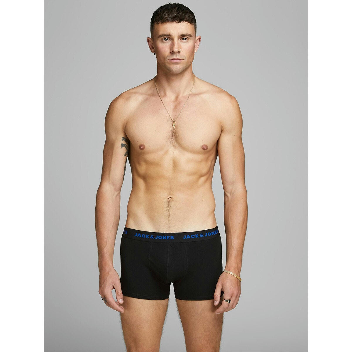 Lot de 7 boxers unis