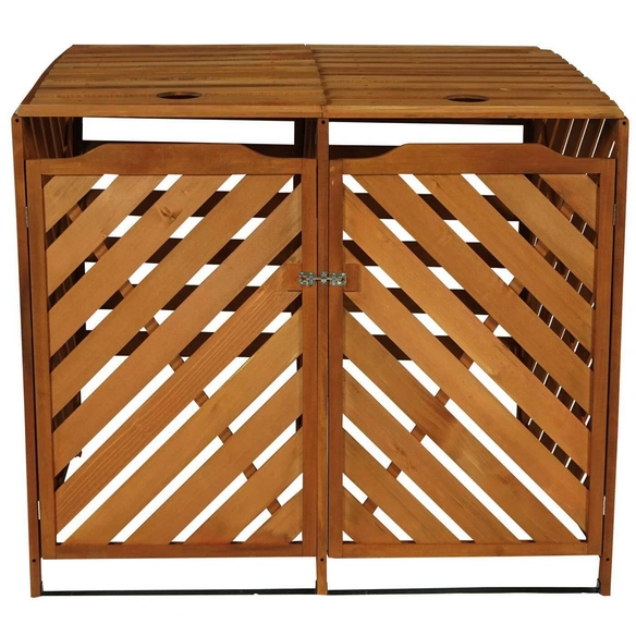 Mülltonnenverkleidung »MVG-J44«, XL 2er/4er, BxHxT: 133 x 121 x 98 cm, erweiterbar