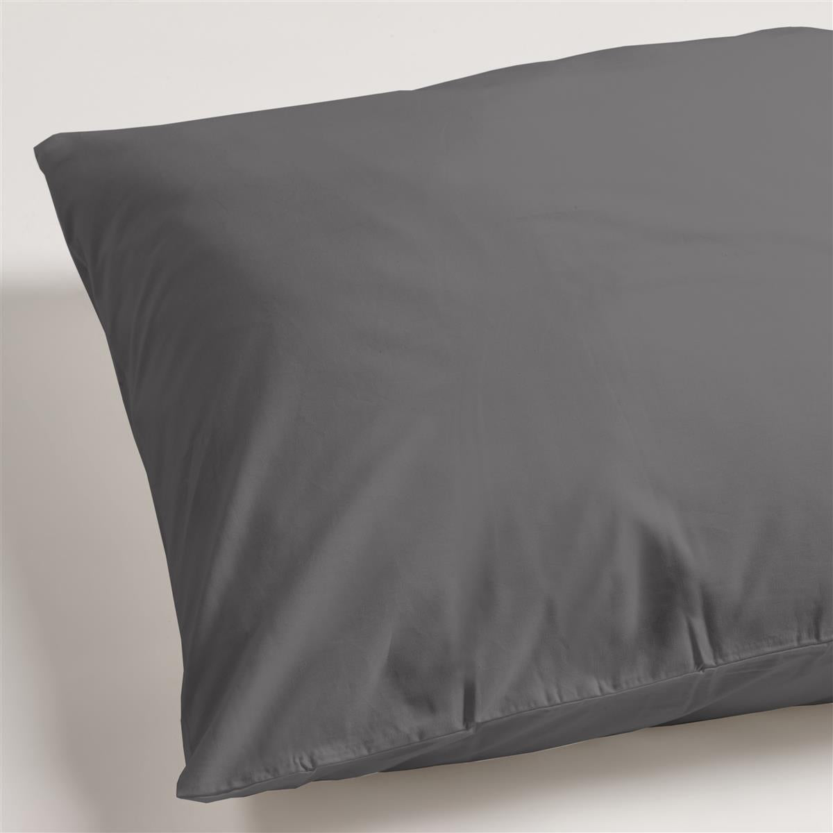Beddinghouse kussensloop BH Percale Cotton PC - 60x70 cm - antraciet