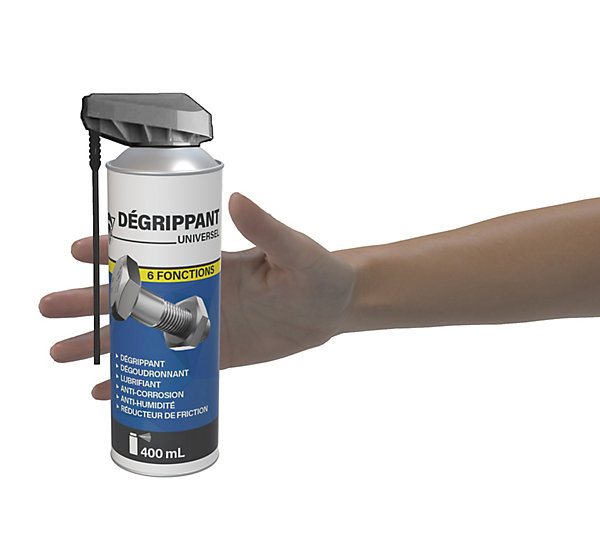 Méduze - 6 dégrippants polyvalents 6 fonctions 400 mL - Anticorrosion - Professionnel