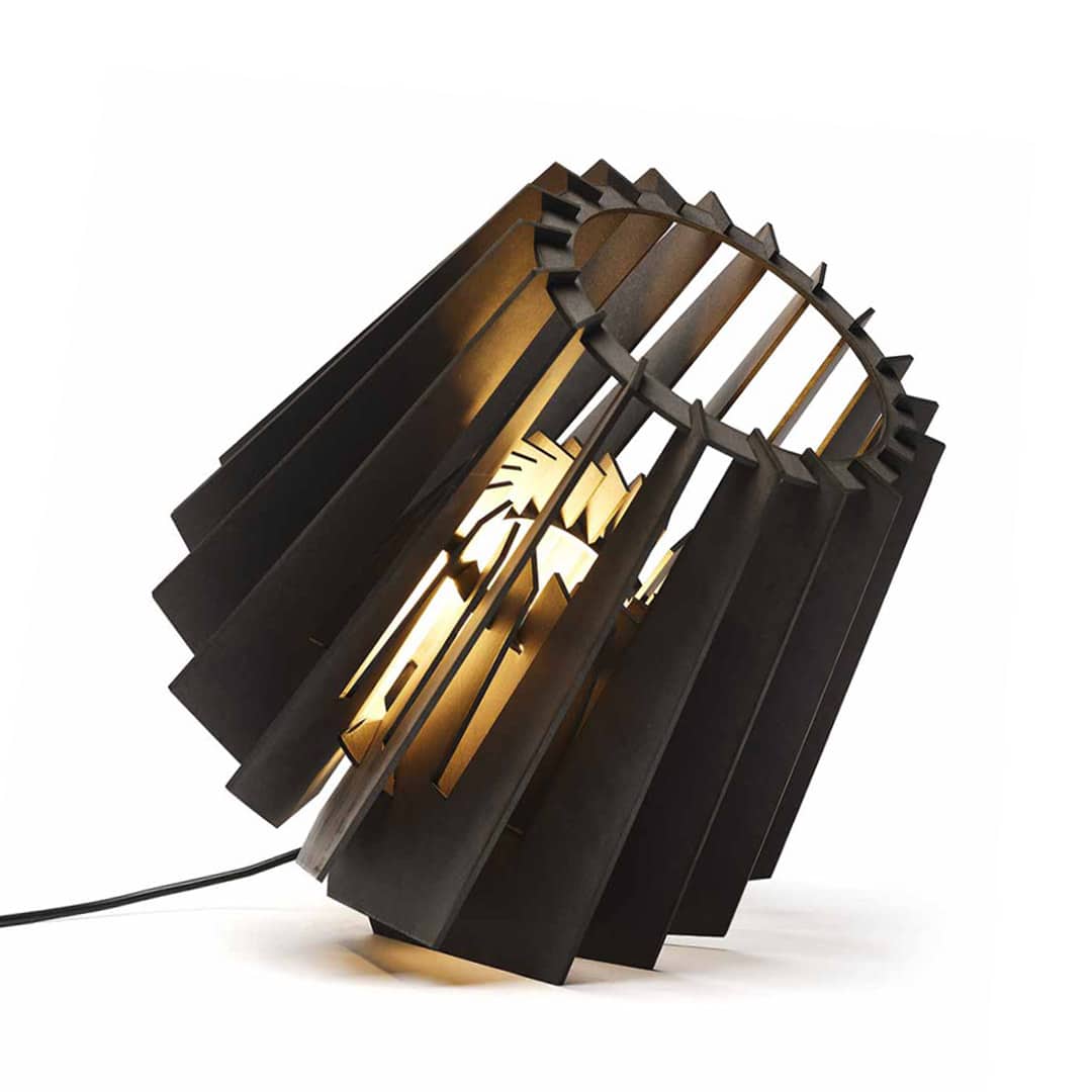 van Tjalle en Jasper - Spot-nik vloerlamp - Black / XL