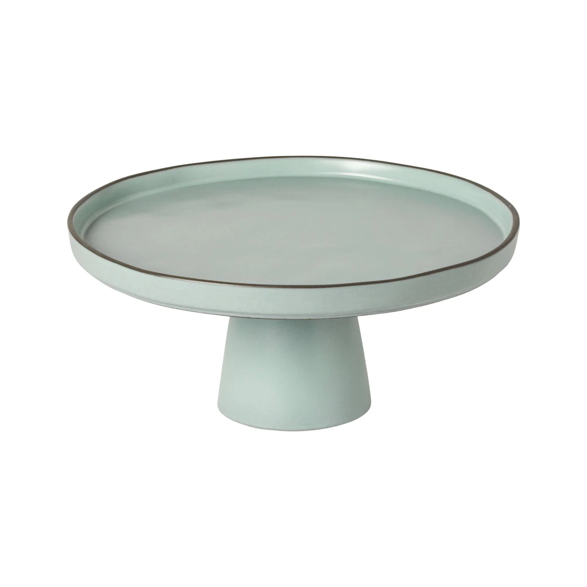 Footed Plate Stacked Organic