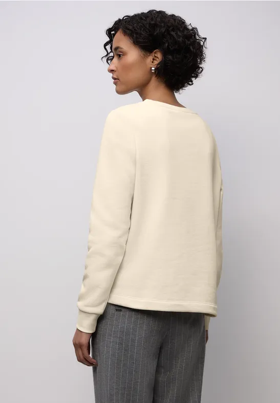 Sweatshirt mit Wording