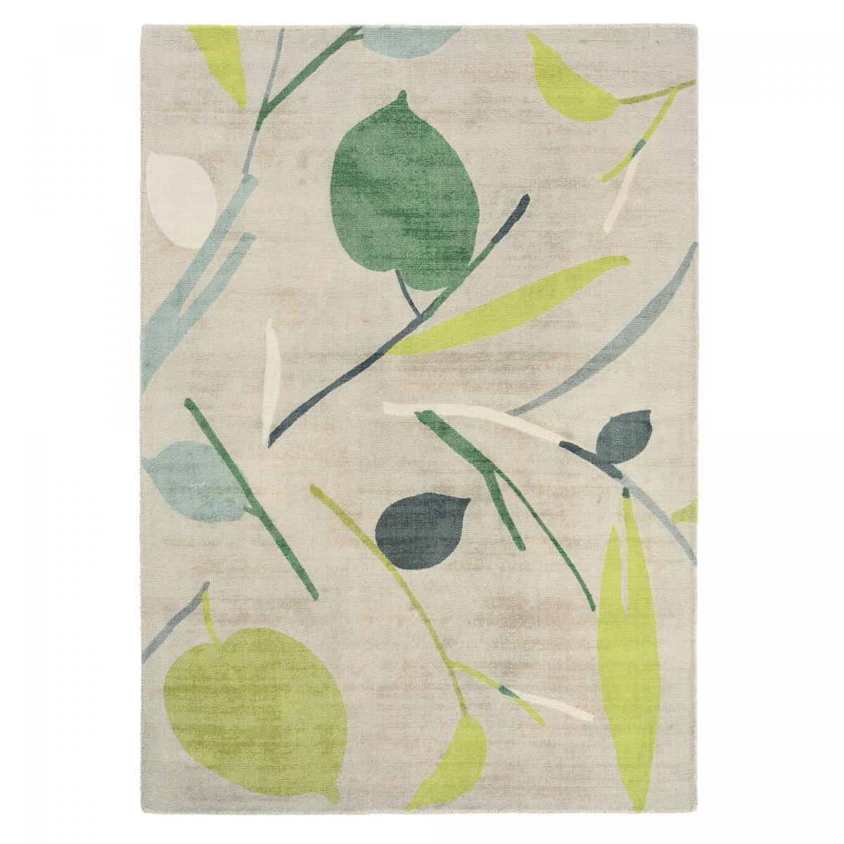 OXALIS - Tapis salon beige 120x180