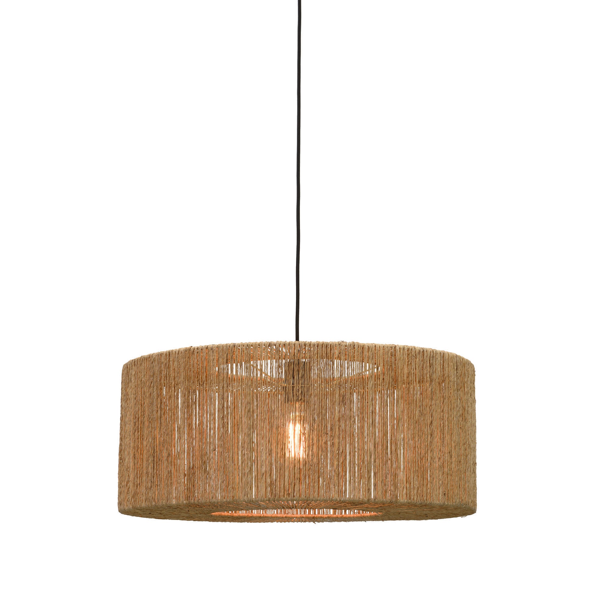 GOOD&MOJO hanglamp Iguazu - bruin - Ø60cm