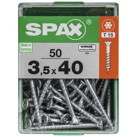 Universalschraube, T-STAR plus, 50 Stk., 3,5 x 40 mm