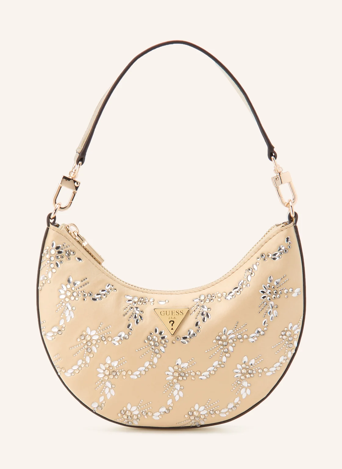 GUESS Handtasche TASMIN mit Schmucksteinen