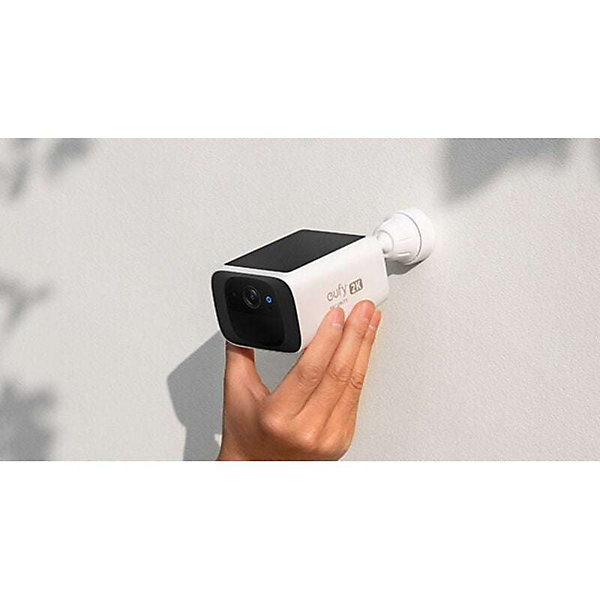 Eufy camera de surveillance exterieure 2k - solaire - blanc