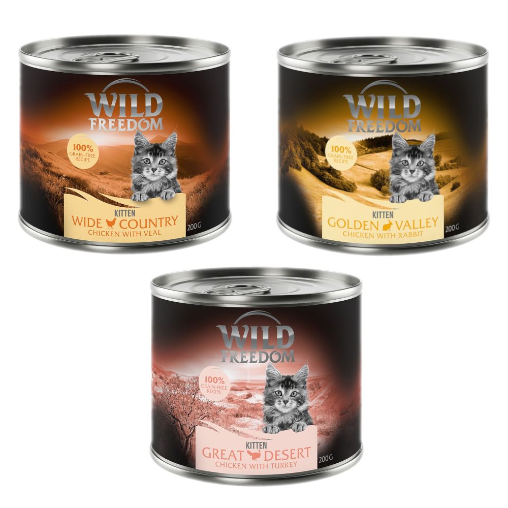 Wild Freedom Kitten Mixed Trial Pack