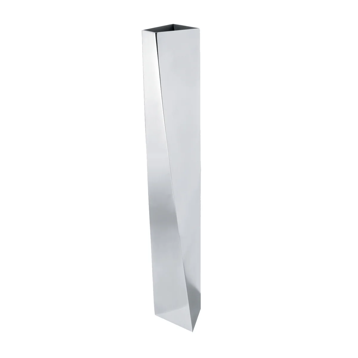 Officina Alessi - Crevasse Blumenvase, edelstahl