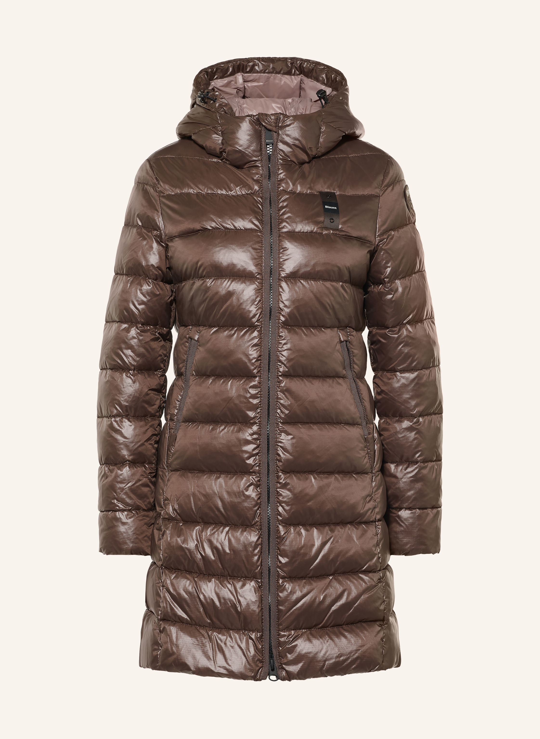 Blauer Steppmantel ADELAIDE