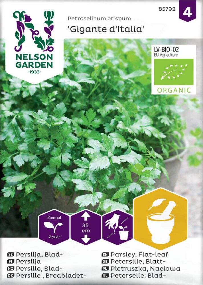 KRYDDERURTER NELSON GARDEN BLADPERSILLE GIGANTE D'ITALIA