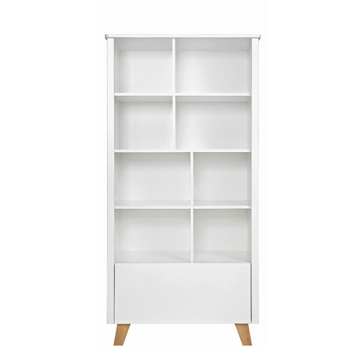 ZARA - Bibliothèque 1 tiroir blanc