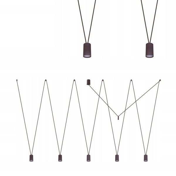 Lampa wisząca MORE EYE BLACK V 7825 Nowodvorski Lighting