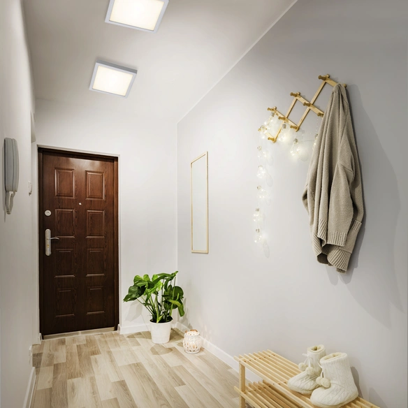 LED-Aufbauleuchte »FIRE«, BxHxL: 30 x 3,2 x 30 cm, 21 W