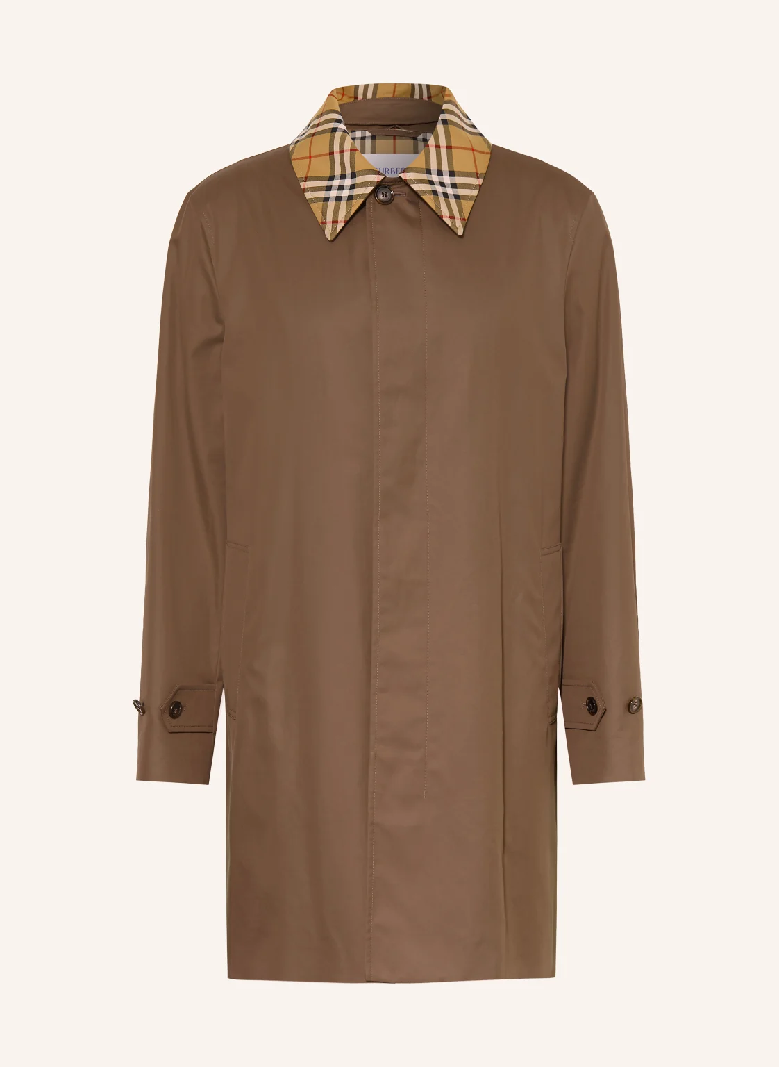 BURBERRY Mantel TOTTENHAM mit abnehmbarem Kragen